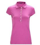 Promotion Summer Custom Logo Cotton Ladies Polo T Shirt