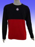 Cotton Material Long Sleeve Autumn Fashion Round Neck T Shirt