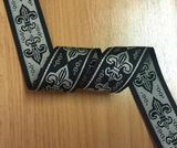 Jacquard Woven Band/Rope/Strip/Strap/Tape for Garment Accessories with Polyester Wire