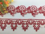 New Design High Quality Fashion Multicolor Embroidery Lace