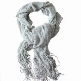 2014 New Design Fringed Scarf in 100% Acrylic (GMK20-21)