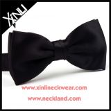 100% Silk Woven Custom Wholesale Black Bow Tie