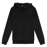 Wholesale Man Black Plain Hoodie