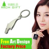 Professional Cheap Promotional Aluminium Bottle Opener Corkscrews Custom Keyring