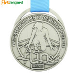 Customer Design Antique Silver Medal