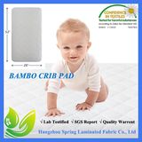 Bamboo Waterproof Crib Mattress Pad with Deep Skirt - 28