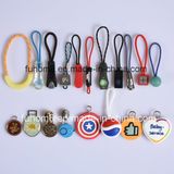 Customized H-Quality Plastic/TPU/Silicone Garment Zipper Pull