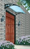 Wholesale Outdoor Polycarbonate Front Door Window Awning Canopy (YY800-B)