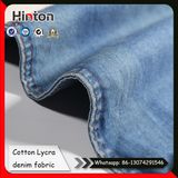 Cotton Lycra Slub Denim Fabric Indigo Jean Fabric