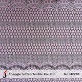 Home Textile Embroidery Lace Curtain Fabric (M2201)