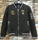 Fashion Leather Pocket Style Spacewadding with High Quality Jacket for Men