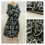 Mens Classic Basic Knitted Winter Check Printing Scarf (SK810)