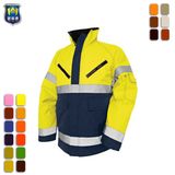 Custom Front Buttons and Zipper Winter Jacket for Men
