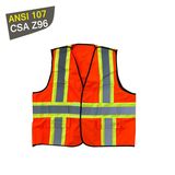 Wholesale Custom Design Clothing Men Sleeveless Shirts Reflective Vest Pocket