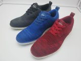New Design Formal Shoes Men Flyknit Breathable Dress Shoes