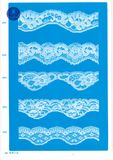 Tricot Lace for Clothing/Garment/Shoes/Bag/Case 3205 (Width: 7cm)