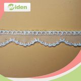 Oeko Certification Hot Sell Embroidered Net Lace for Bridal Dressing