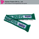 Nigeria Star Acrylic Knitted Sport Fans Scarf