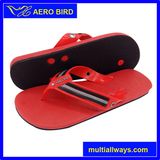 New Style PE Slipper Sandal for Men and Women (039-RED)