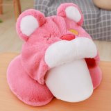 Stuffed Plush Cute Bear Neck Pillow for Travel