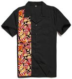 Young Men Fashion Shirts Custom Printed Summer Hawaiion Shirts