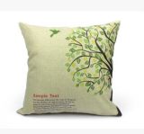 Decorative Tree Printed Throw Cushion Cover Pillow Case for Couch