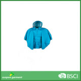 Wholesale High Quality Adult Cheap Foldable Nylon with PU Raincoat