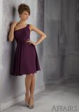 One Shoulder Formal Evening Bridesmaid Fashion Dresses (FD14003)