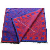 Double-Side Jacquard Elephant Design Pashmina Shawl 10 Colors