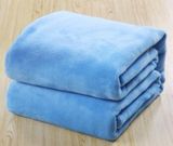 Top Sale Plain Design Travel Soft Flannel Blanket