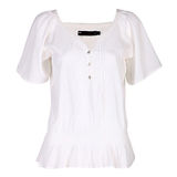 Fashion Sexy Cotton/Polyester Plain T-Shirt for Women (W024)
