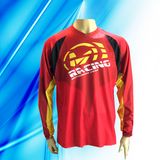 100% Polyester Man's Long Sleeve Motorcycle Jersey