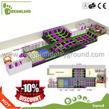 Party Kids Trampoline Park with Climbing Walls
