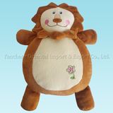 Plush Lion Cushion with Soft Material