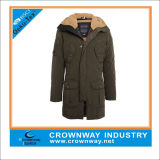 Casual Long Quilted Parka Jacket for Men