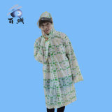 100% PVC Long Raincoat for Adult