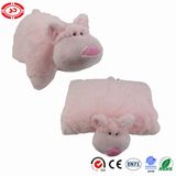 Pink Fancy Pet Bear Pillow Soft Plush Cushion for Kids