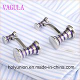 VAGULA Gemelos Men French Shirt Enamel Hammer Cuff Links 356