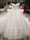 Aolanes Ball Gown Illusion Cap Sleeve Wedding Dress 111127