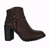 Outdoor Zipper Winter Ankle Boot for Women