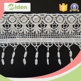 Heavy Cotton Fringe Lace Fabric Floral Chemical Lace