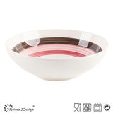 Ceramic Soup Bowl Hand Painted Design