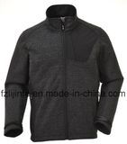 Men's Knitted Softshell Workwear Polyester Jacket