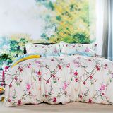 Home Textile Luxury Design Printed Cotton Bed Sheet