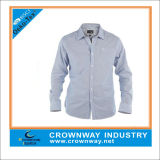 Long Sleeve Cotton Strip Shirts for Men (CW-LS-1)