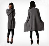 China Supplier Wholesale Women Knitted Sweater Cardigan (50026)
