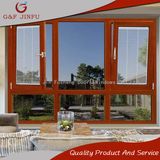 Thermal Break Aluminium Profile Awning Window with Shutter