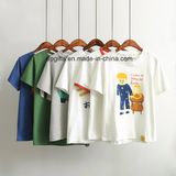 Customized Wholesale Kids Crew Neck T-Shirt with Printing