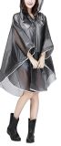 Women Fashion Breathable Raincoat PVC EVA Waterproof Rain Poncho
