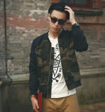 Camo Fashion Brand New Young Men Waterproof Jacket